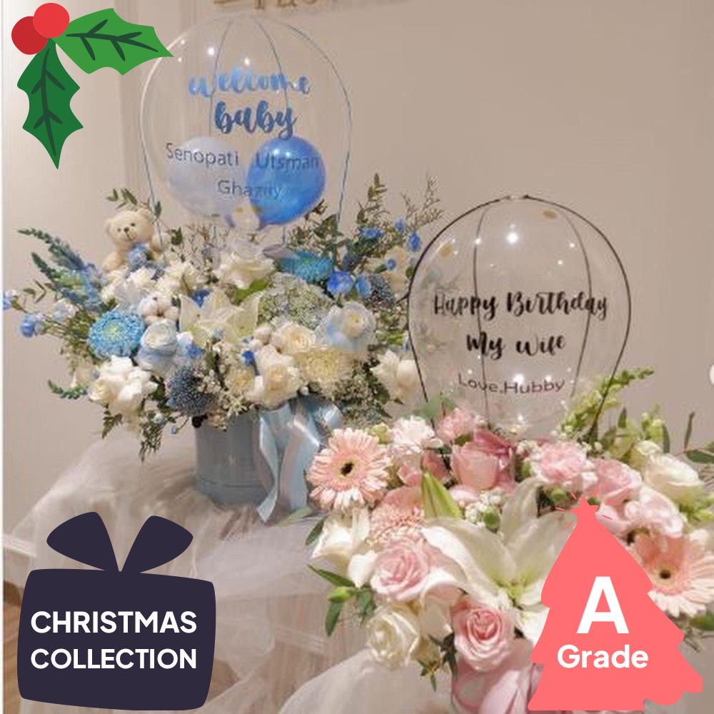 Christmas, Hot Air Bloombox, Premium