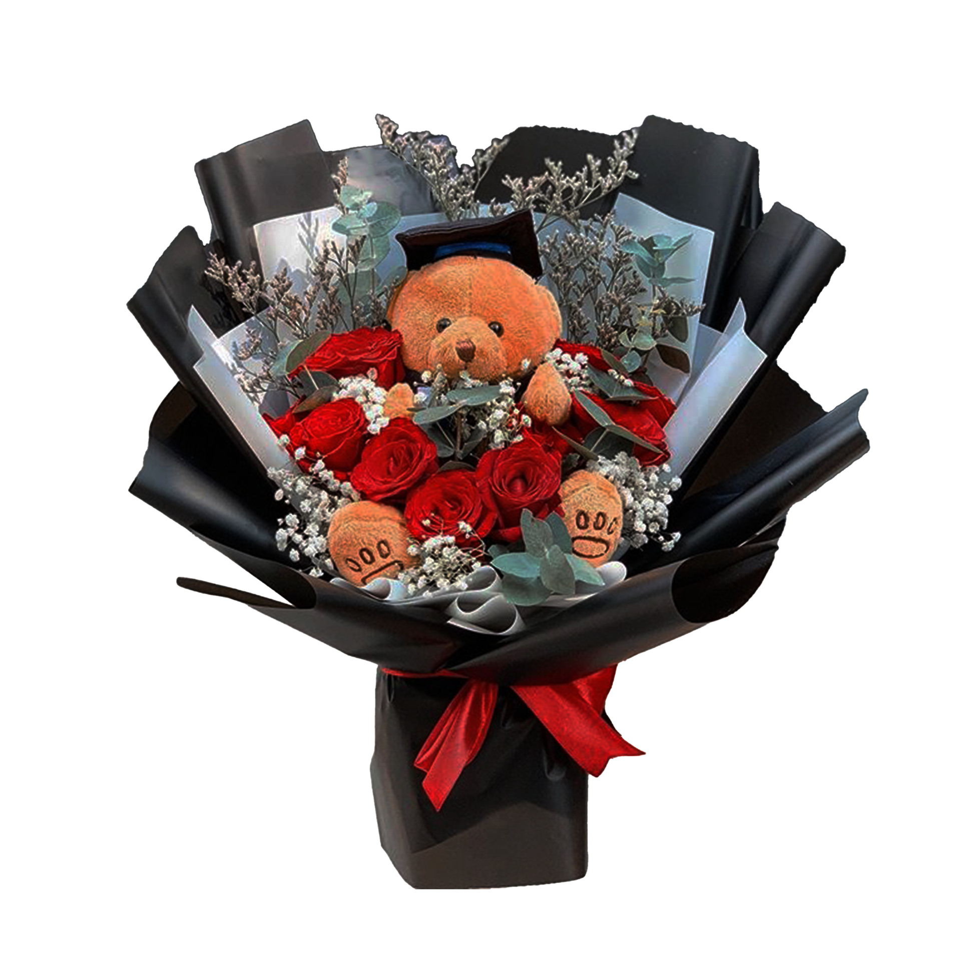 Rose, Graduation, Bouquet Flower