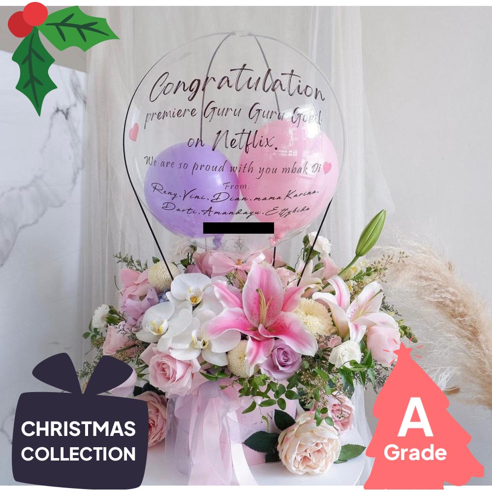 Christmas, Hot Air Bloombox, Premium