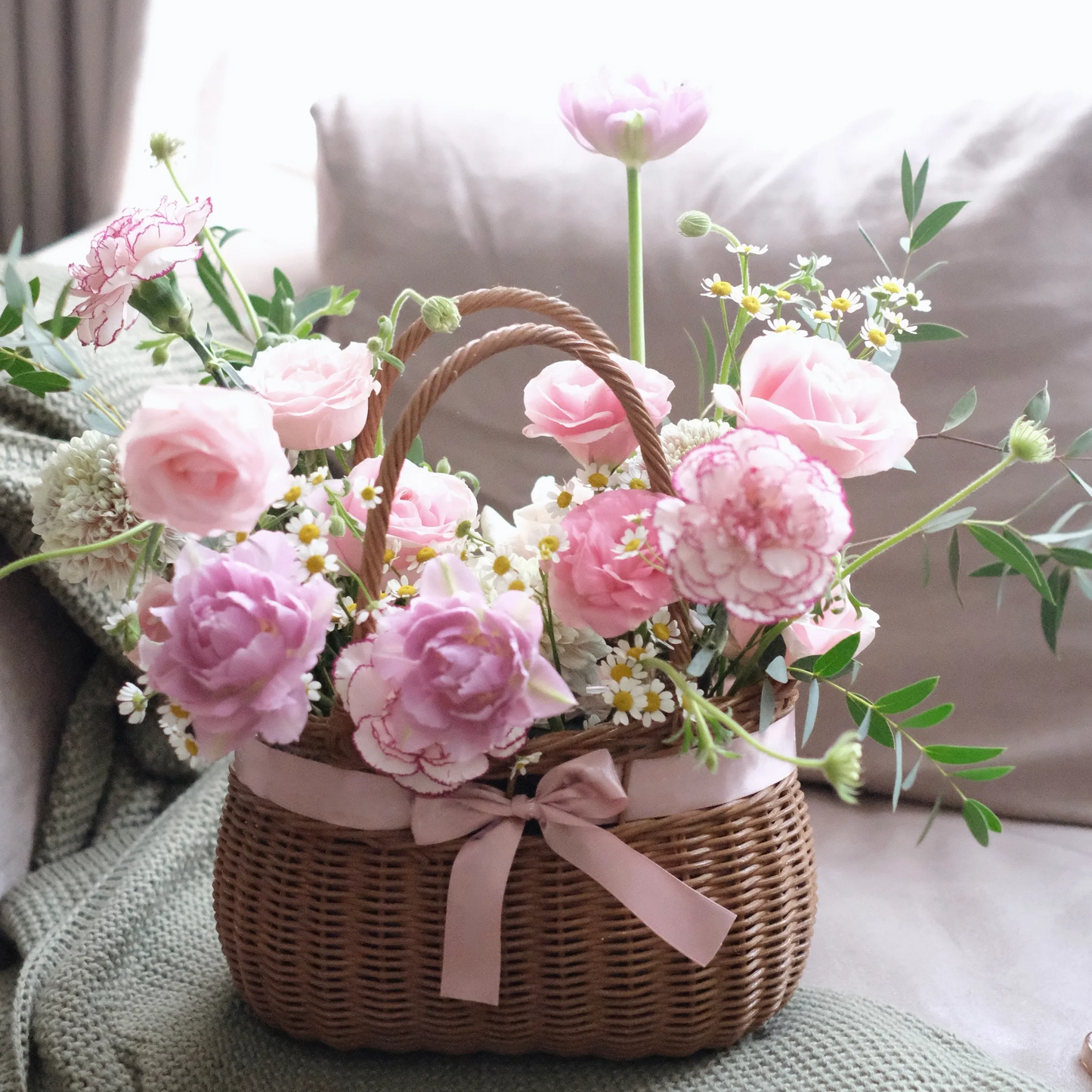 Graduation, Basket Flower, Premium
