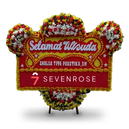 Papan Bunga, Graduation, Wisuda