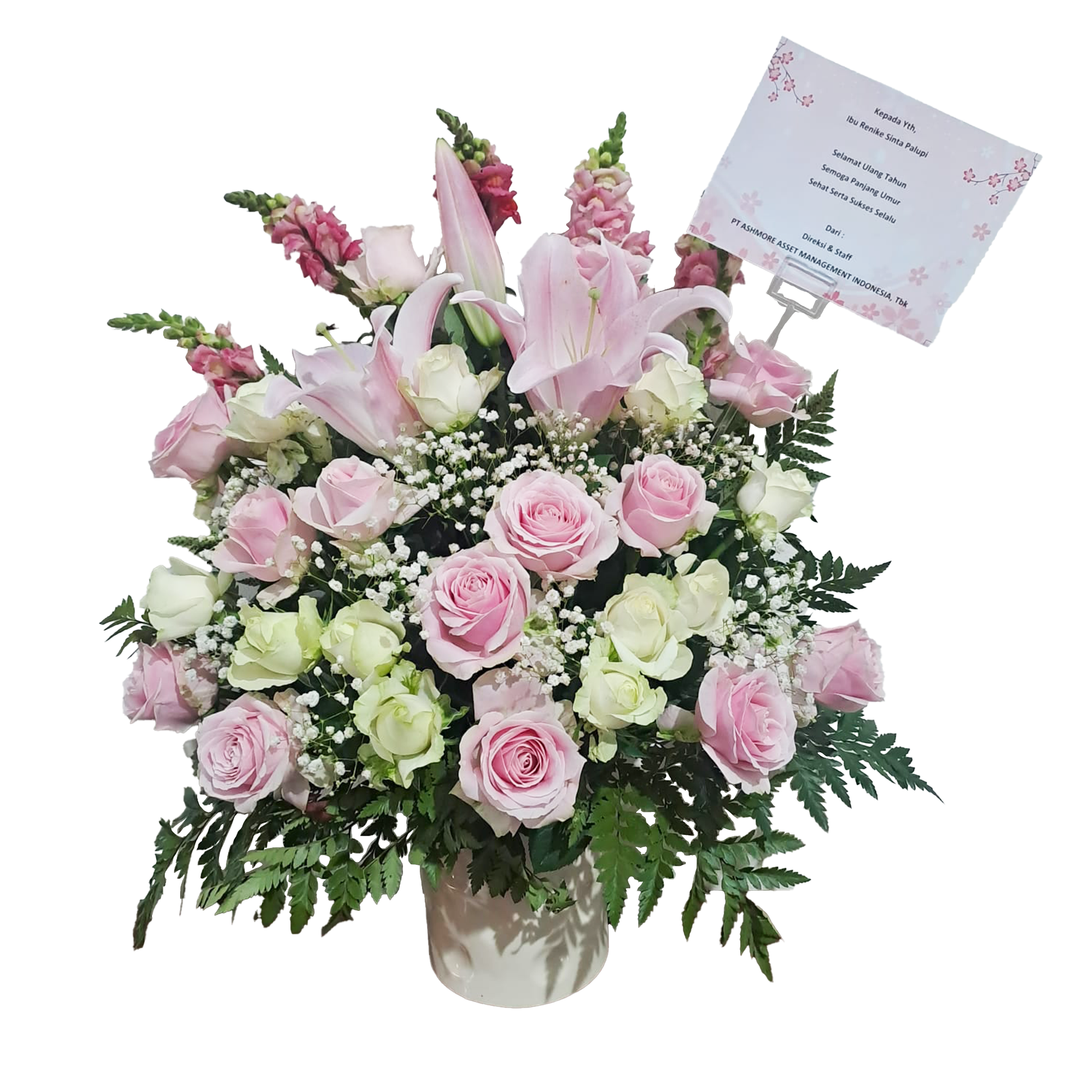 Lily, Rose, Vase