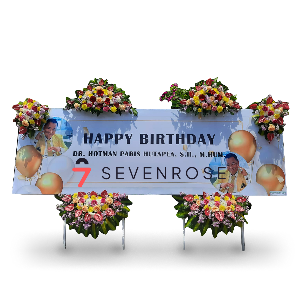 Birthday, Papan Bunga, Premium