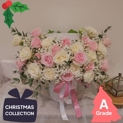 Christmas, Bloombox, Rose