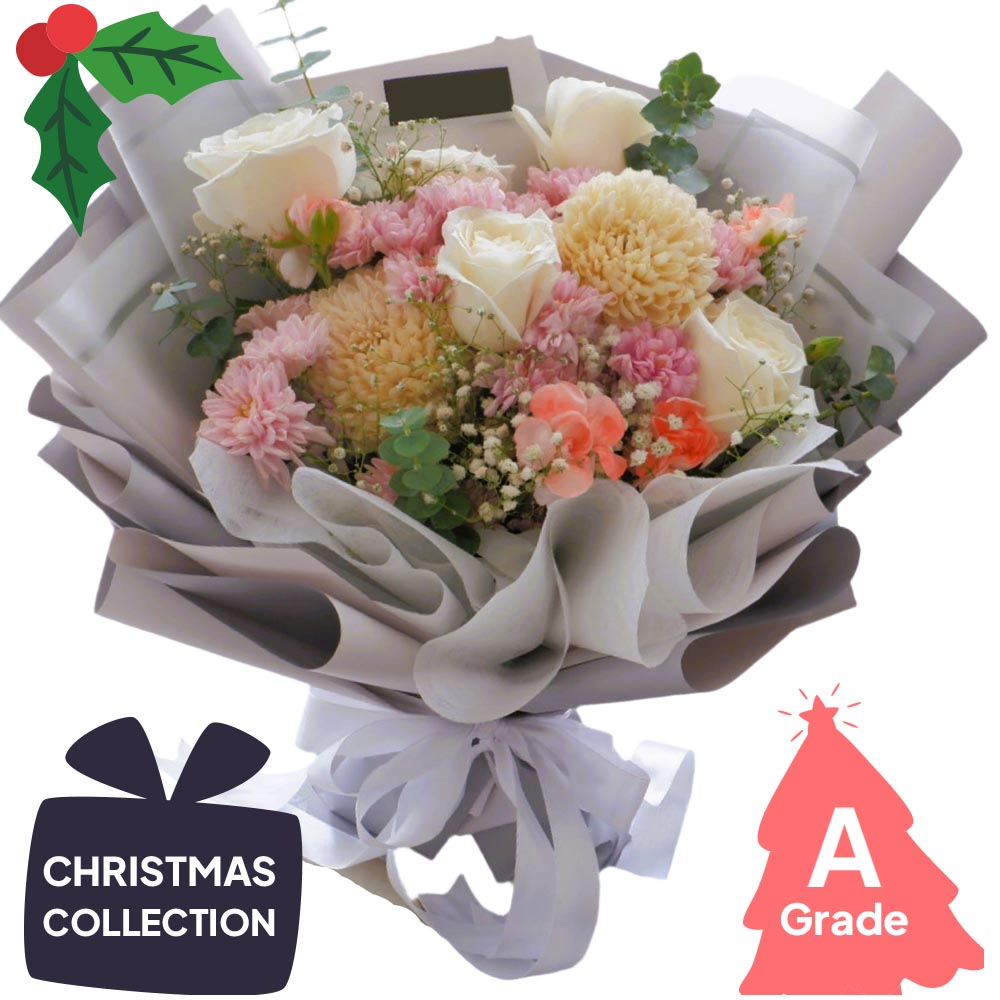 Christmas, Peony, Premium