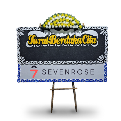 Papan Bunga, Hitam, Duka Cita