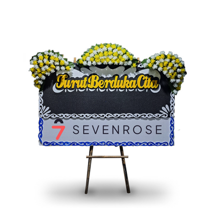 Duka, Cita, Belasungkawa, Papan Bunga