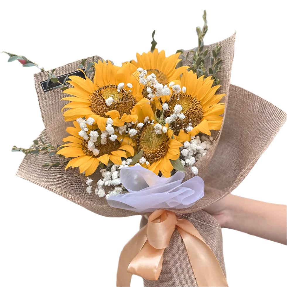 Sun Flower, Graduation, Bouquet