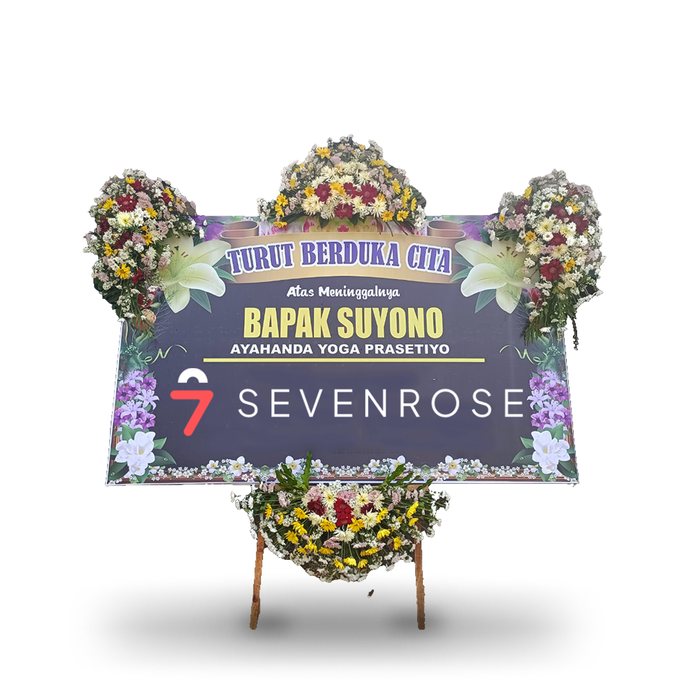 Papan Bunga, Duka Cita, Black