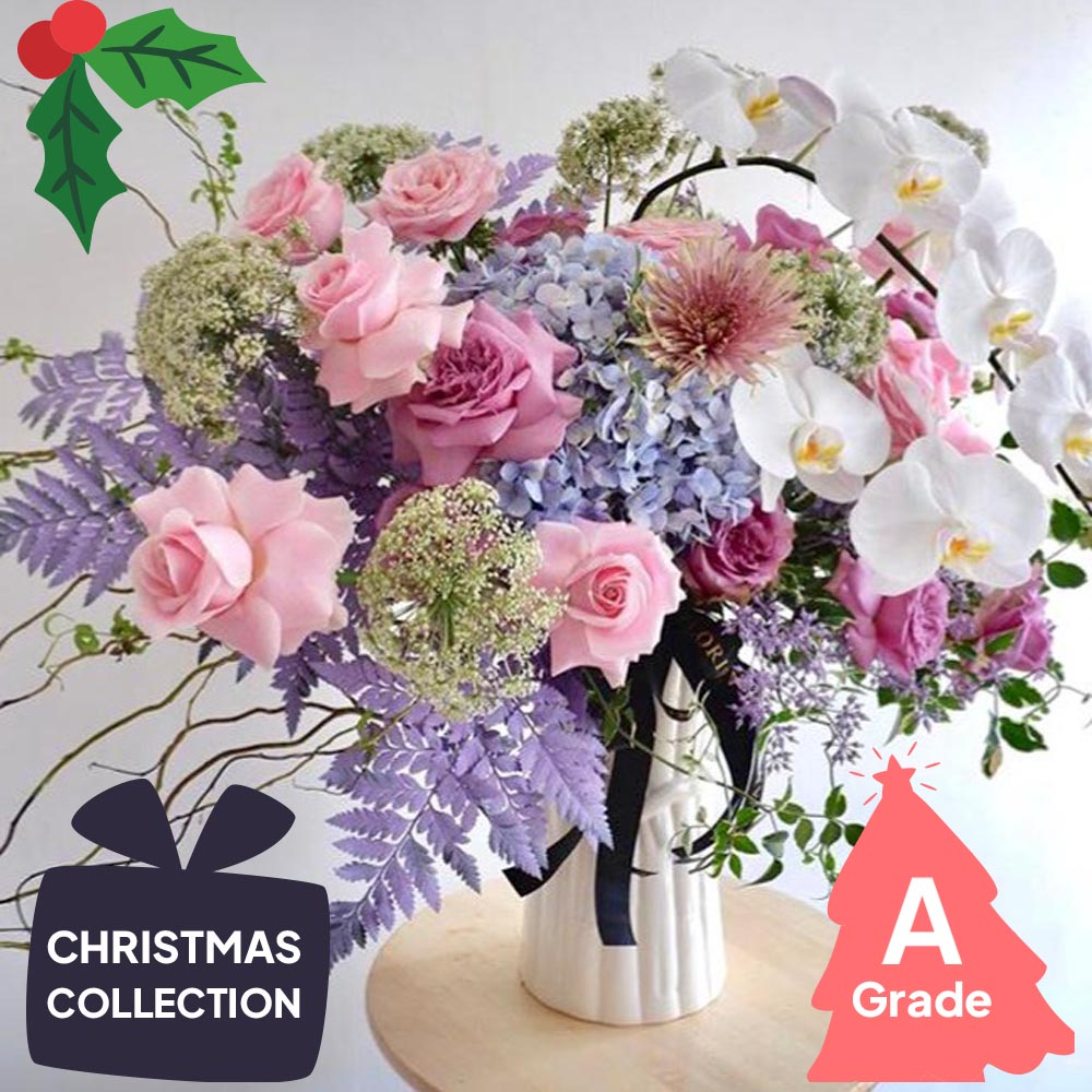 Christmas, Vase, Elegan