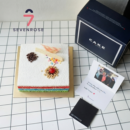 Rainbow, Cake, Premium