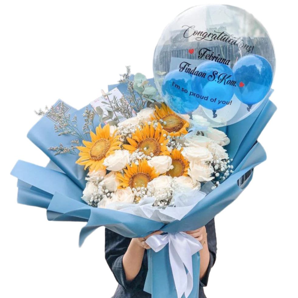 Graduation, Sun Flower, Bouquet Flower