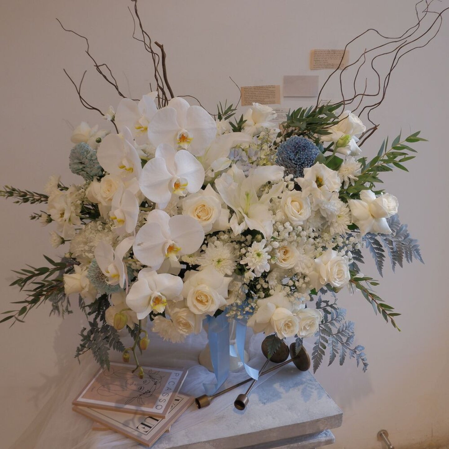 Orchid, Vase, Lily