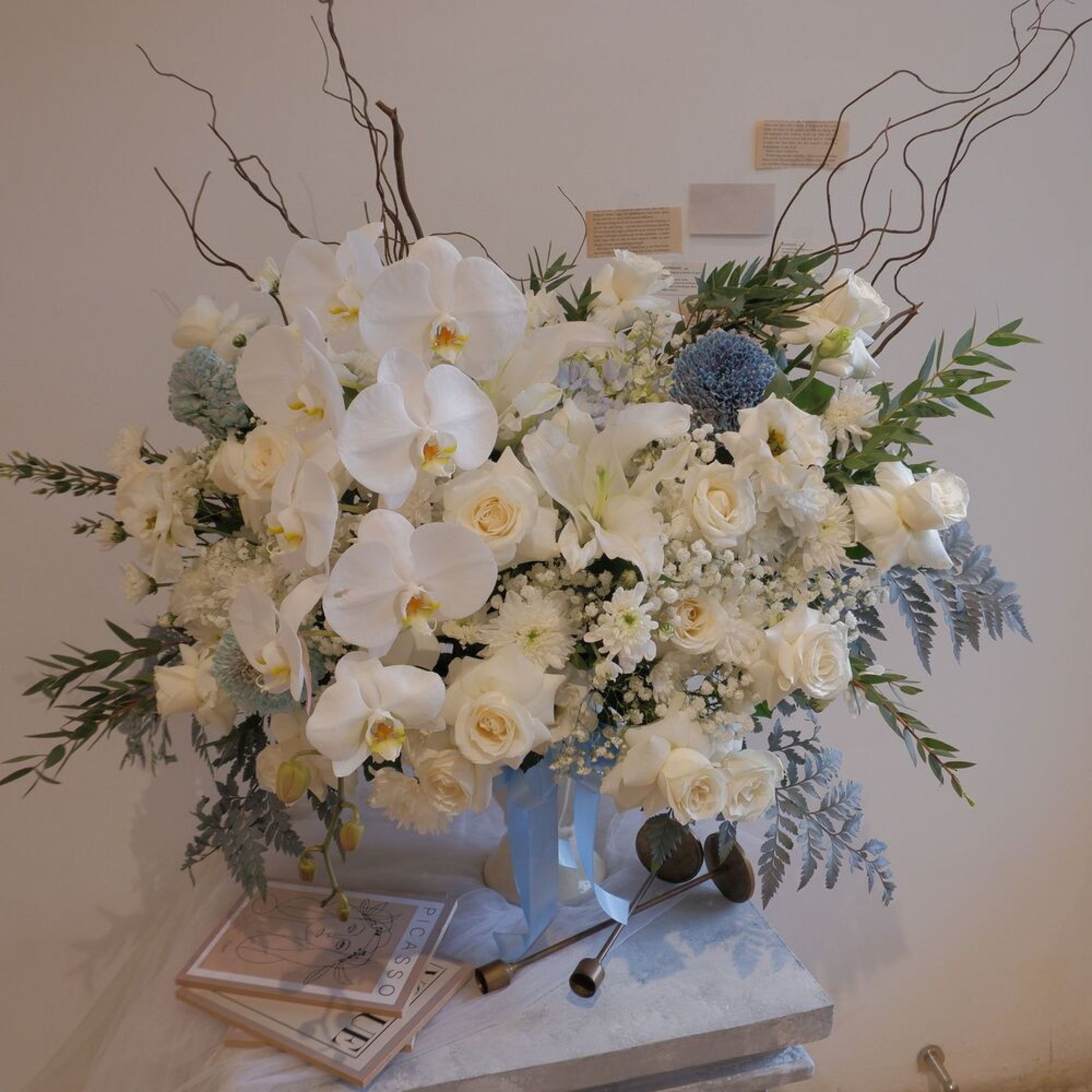 Orchid, Vase, Lily