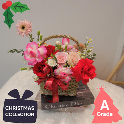 Christmas, Rose, Gerbera