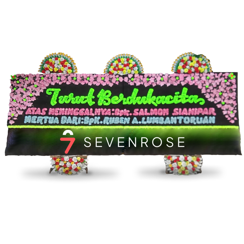 Papan Bunga, Duka Cita, Black