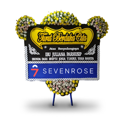 Papan Bunga, Duka Cita, Black