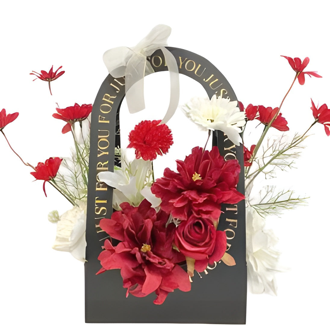Papan Bunga Meja, Premium, Red