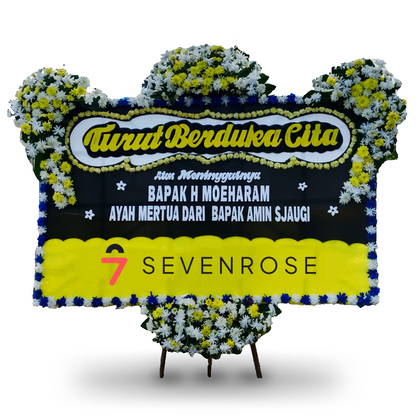 Papan Bunga, Duka Cita, Black