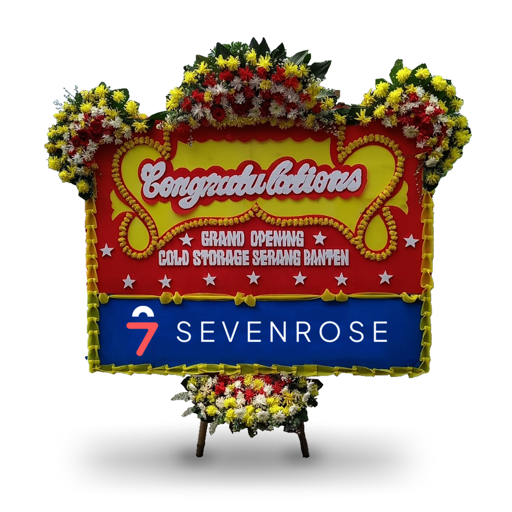 Papan Bunga, Congratulations, Red