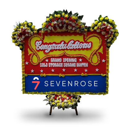 Papan Bunga, Congratulations, Red