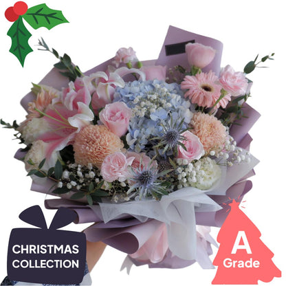 Christmas, Hydrangea, Peony