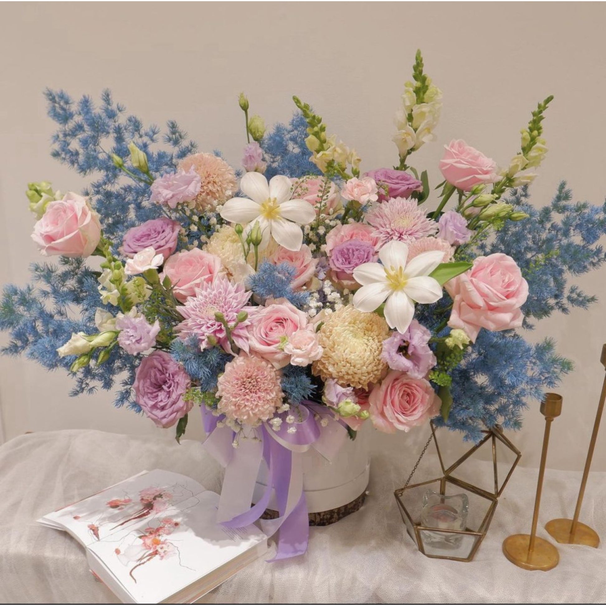 Bloombox, Elegan, Fresh Flower