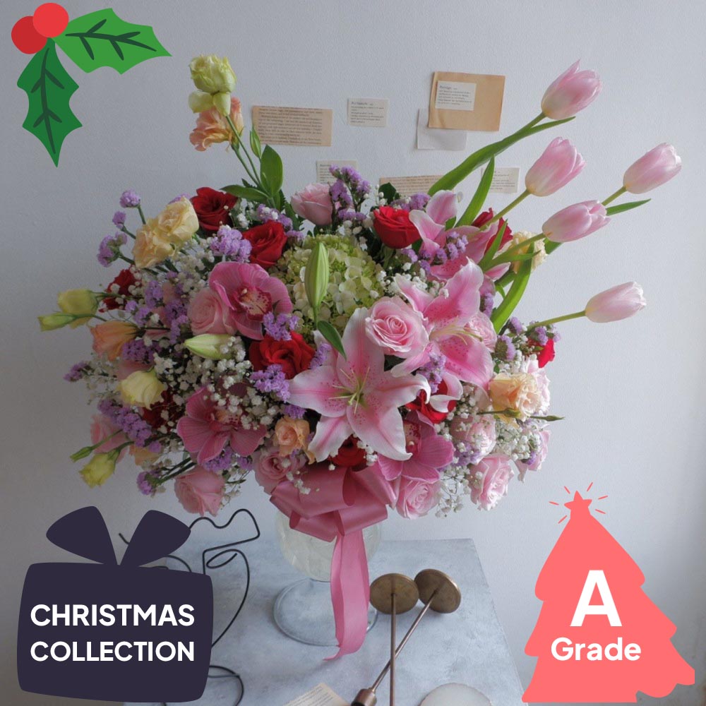 Christmas, Vase, Elegan