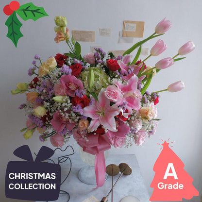 Christmas, Vase, Elegan