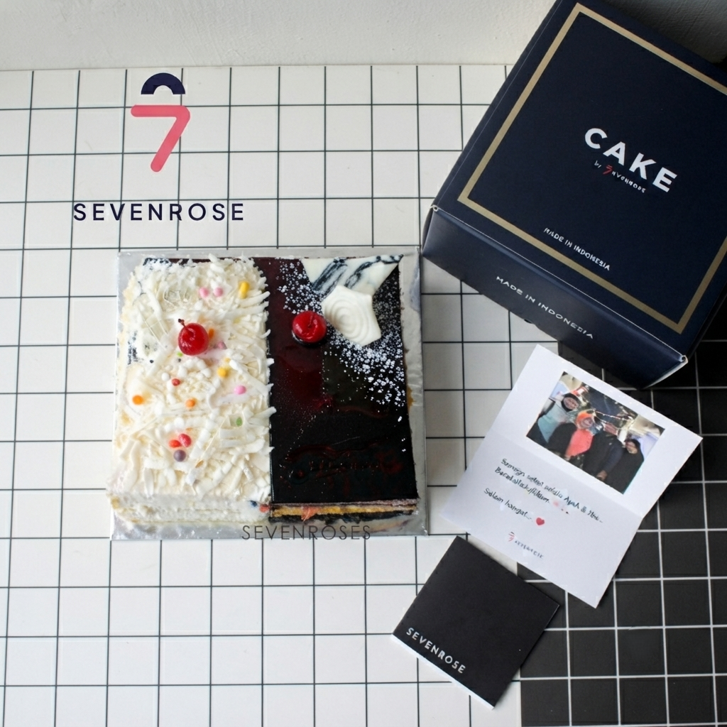 Double Cake, Birthday Cake, Premium