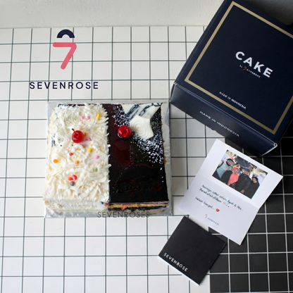 Double Cake, Birthday Cake, Premium