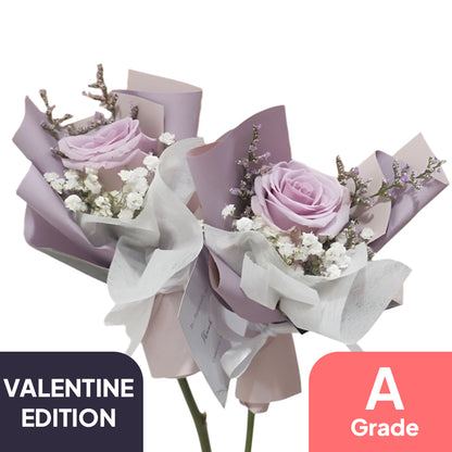 Single Stem Roses Purple