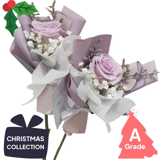 Single Stem Roses Purple
