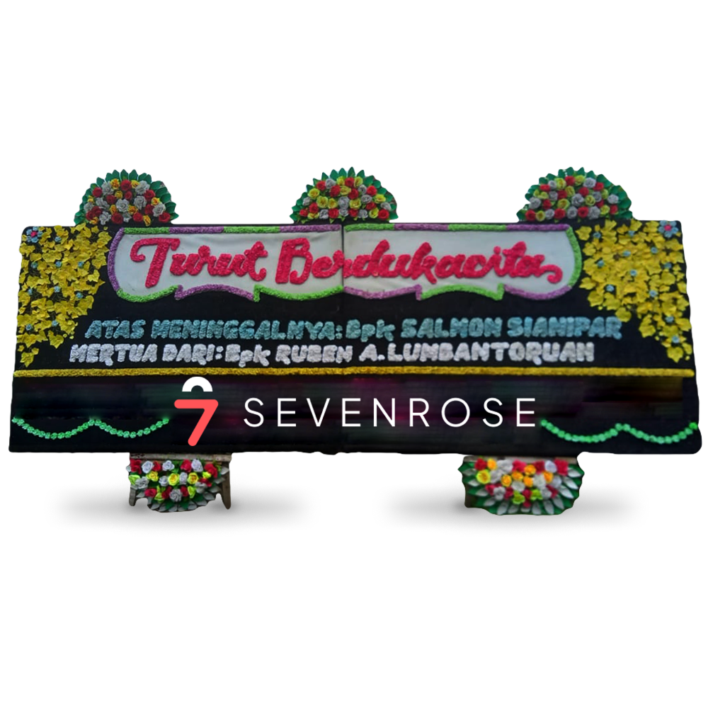 Papan Bunga, Black, Duka Cita