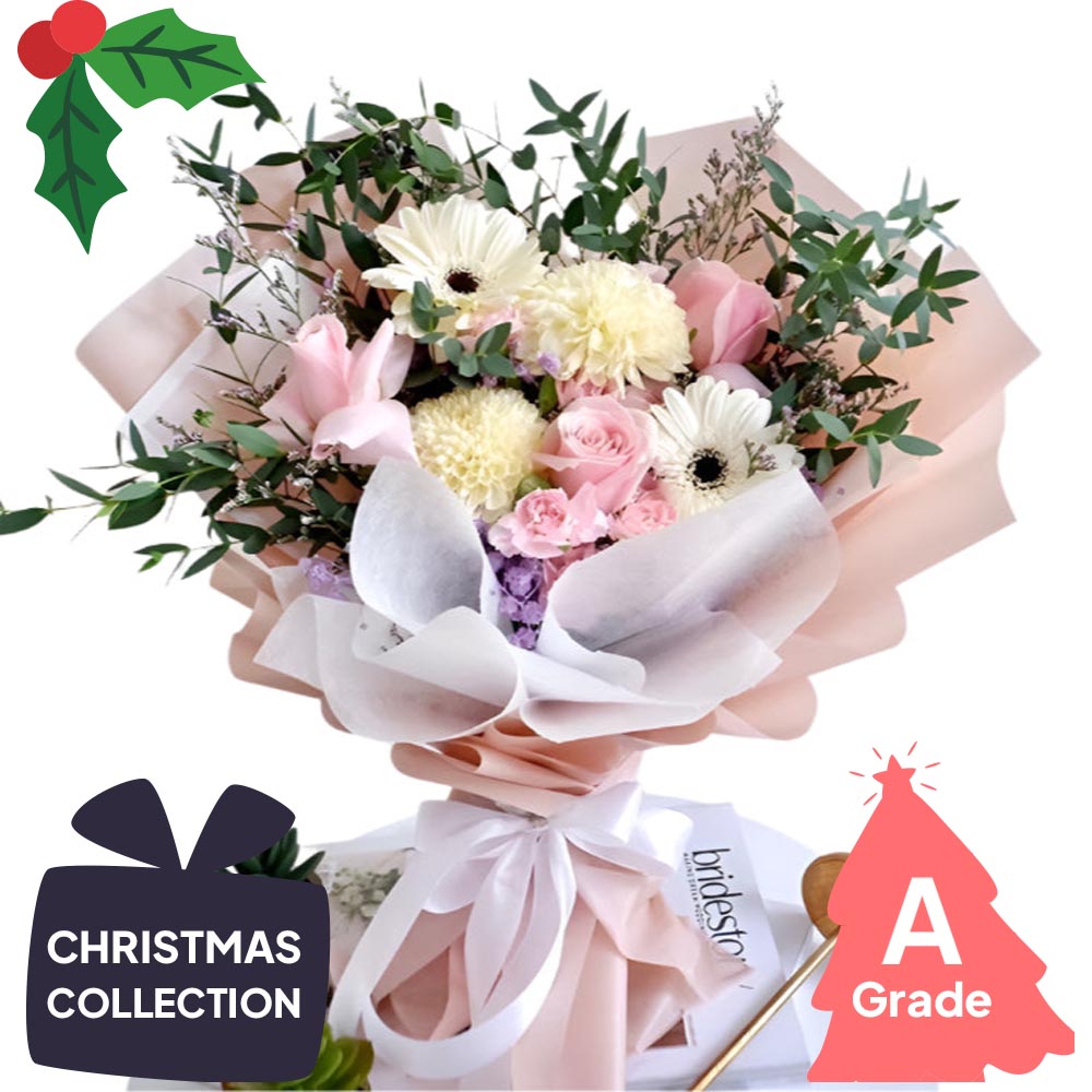 Christmas, Rose, Gerbera