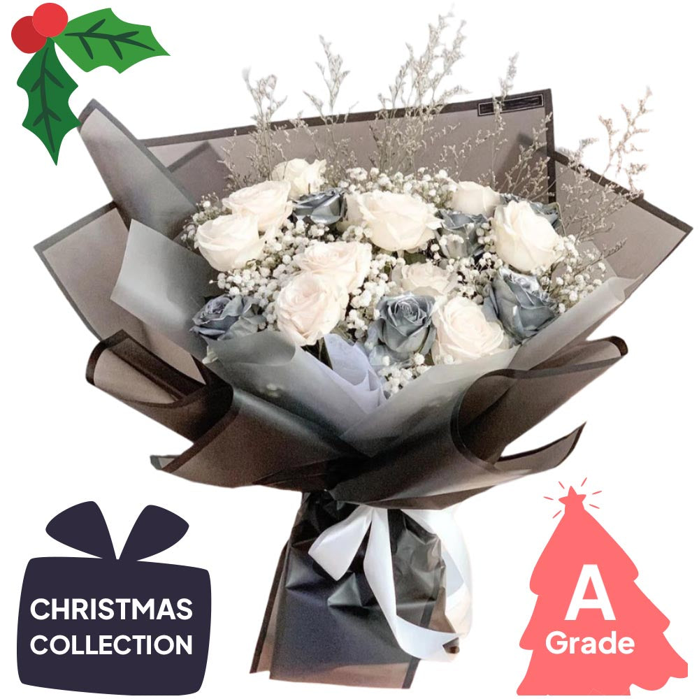 Christmas, Rose, Elegan