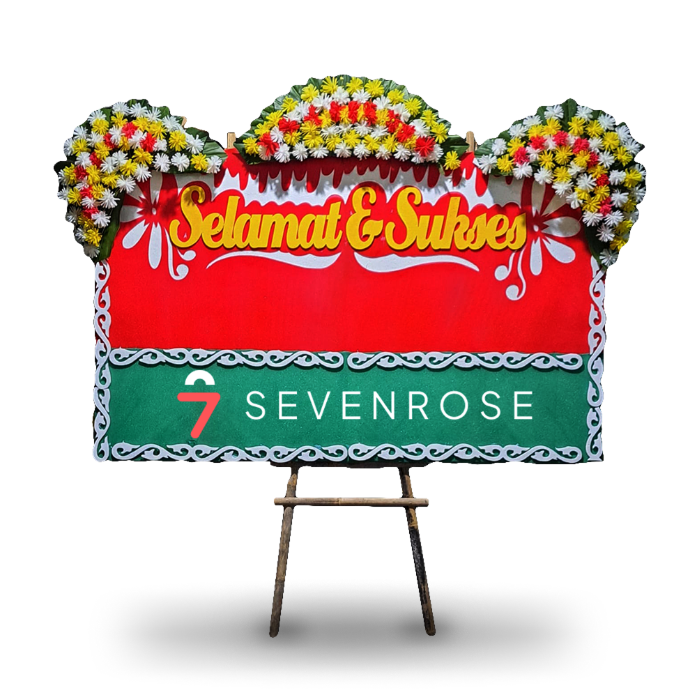 Papan Bunga, Duka Cita, Merah