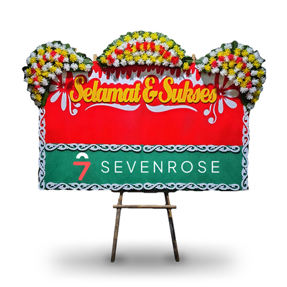 Papan Bunga, Duka Cita, Merah