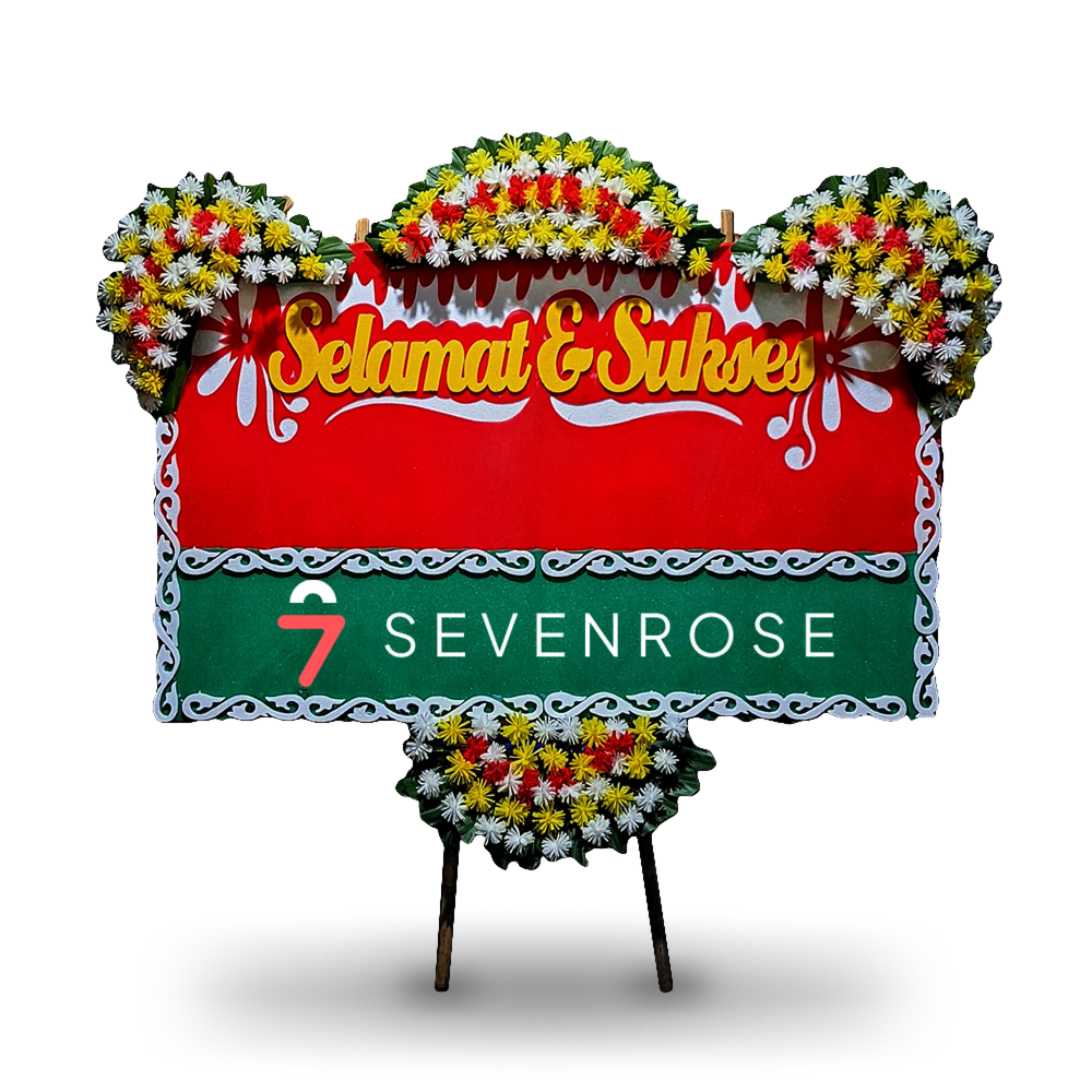 Ucapan Selamat, Papan Bunga, Merah