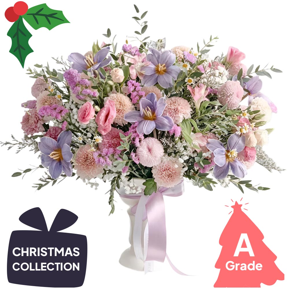 Christmas, Vase, Peony