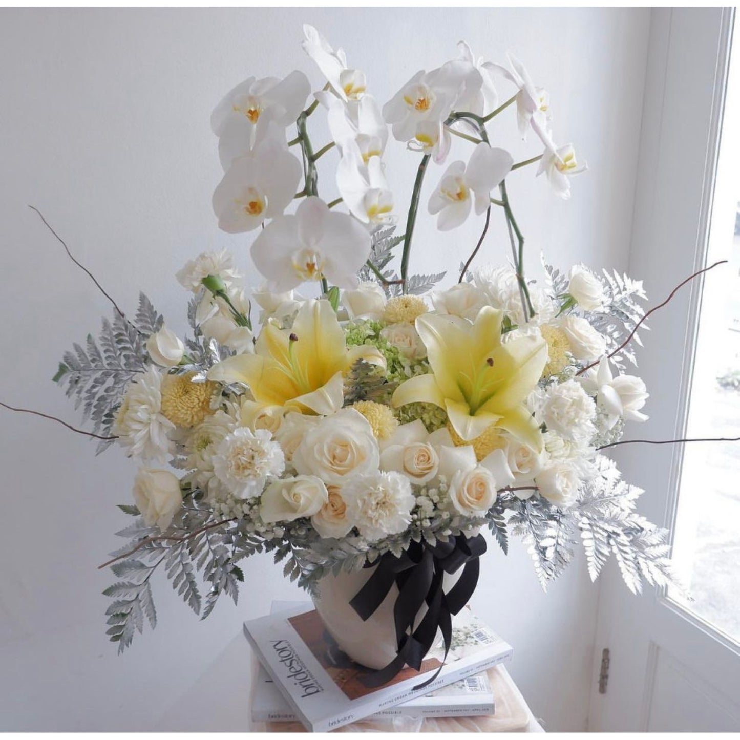 Orchid, Vase, Lily