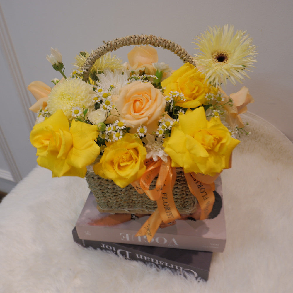 Basket Flower, Peony, Graduation