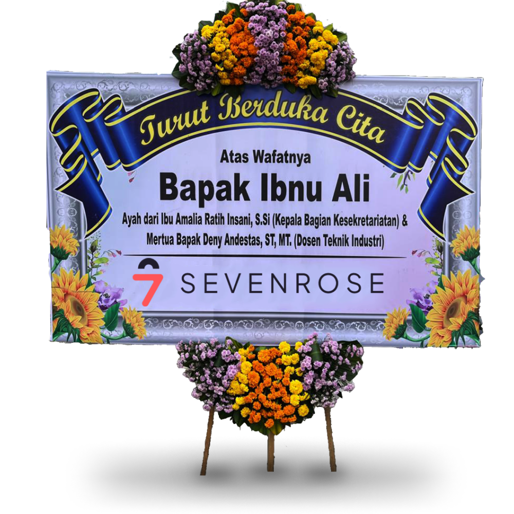 Papan Bunga, Duka Cita, White