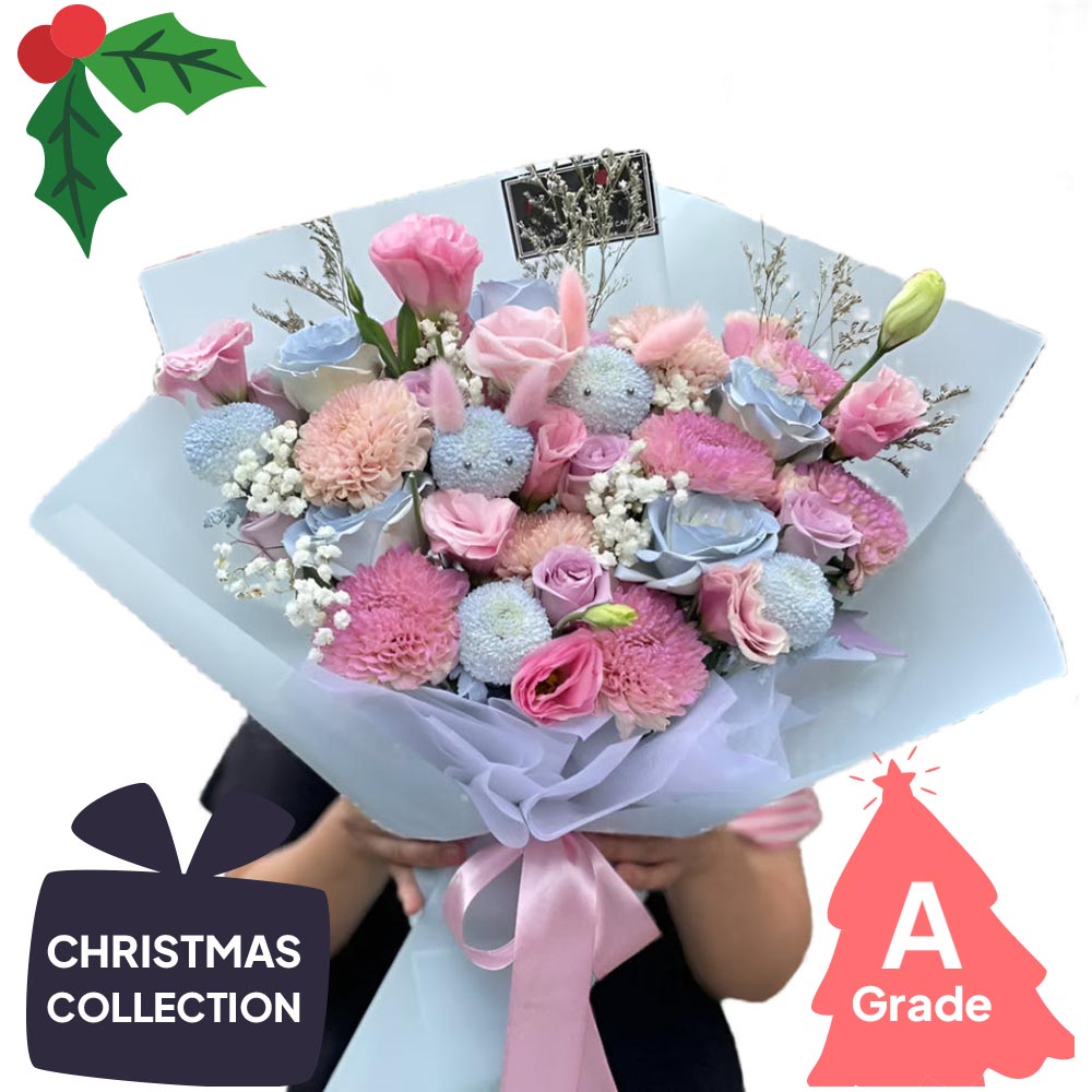 Christmas, Bouquet, Elegan