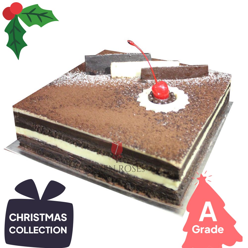 Christmas, Chocolate, Cake