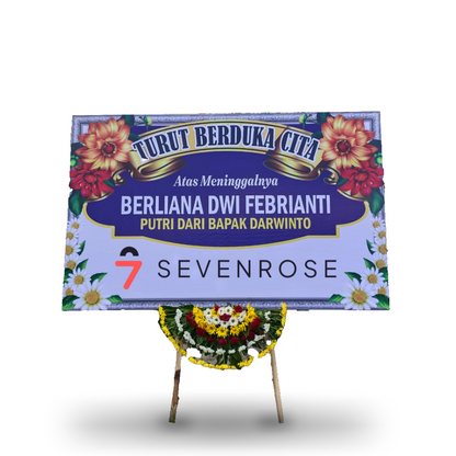 Papan Bunga, Duka Cita, Belasungkawa