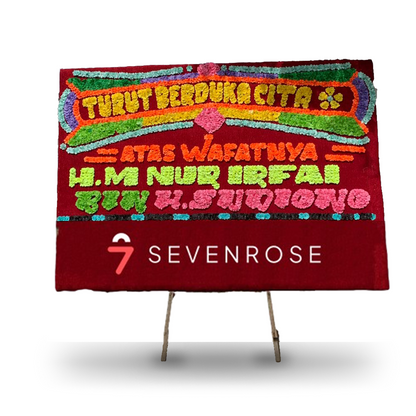 Papan Bunga, Duka Cita, Maroon