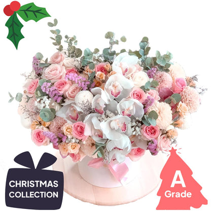 Christmas, Bloombox, Rose