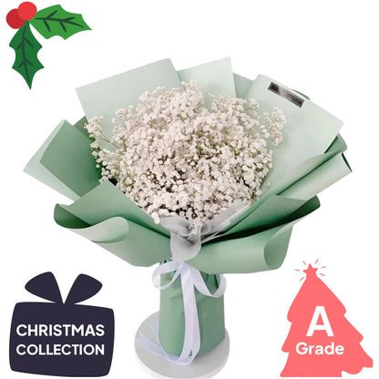 Christmas, Baby Breath, Elegan