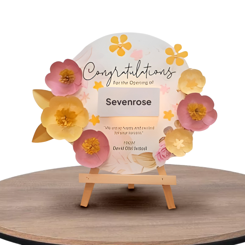 Papan Bunga Meja, Premium, Unique